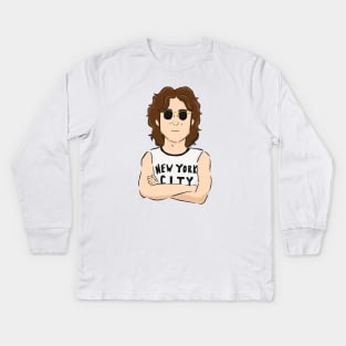 John Lennon New York Kids Long Sleeve T-Shirt